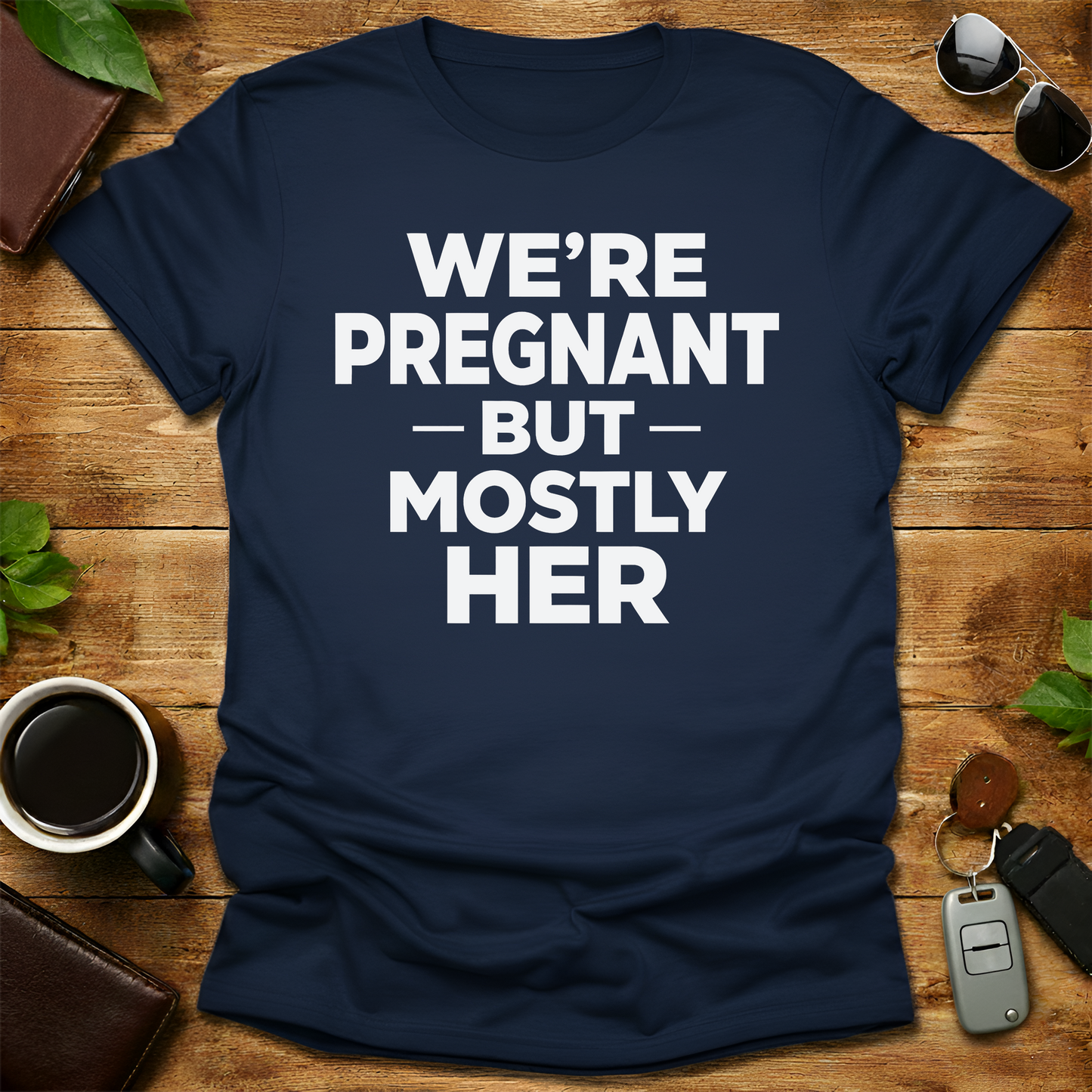 We're Pregnant Husband V1 T-Shirt