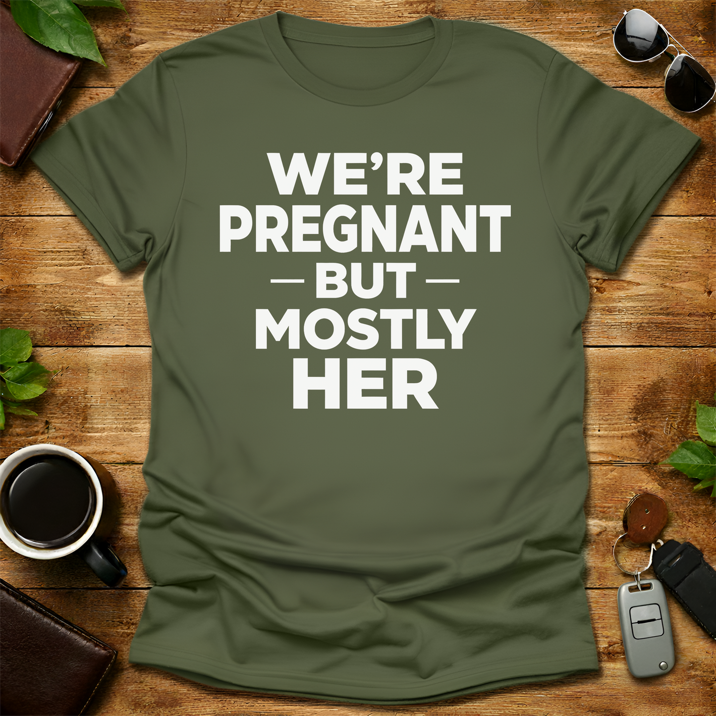 We're Pregnant Husband V1 T-Shirt