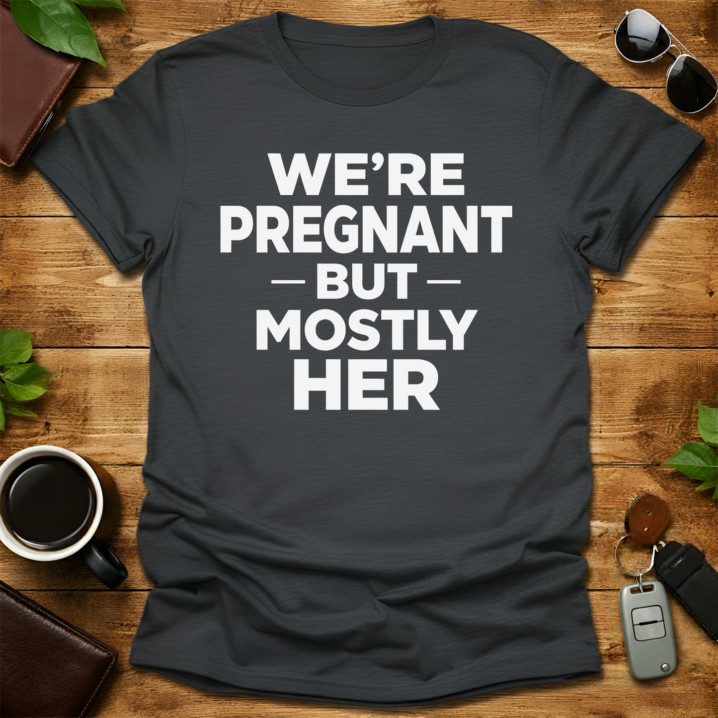 We're Pregnant Husband V1 T-Shirt