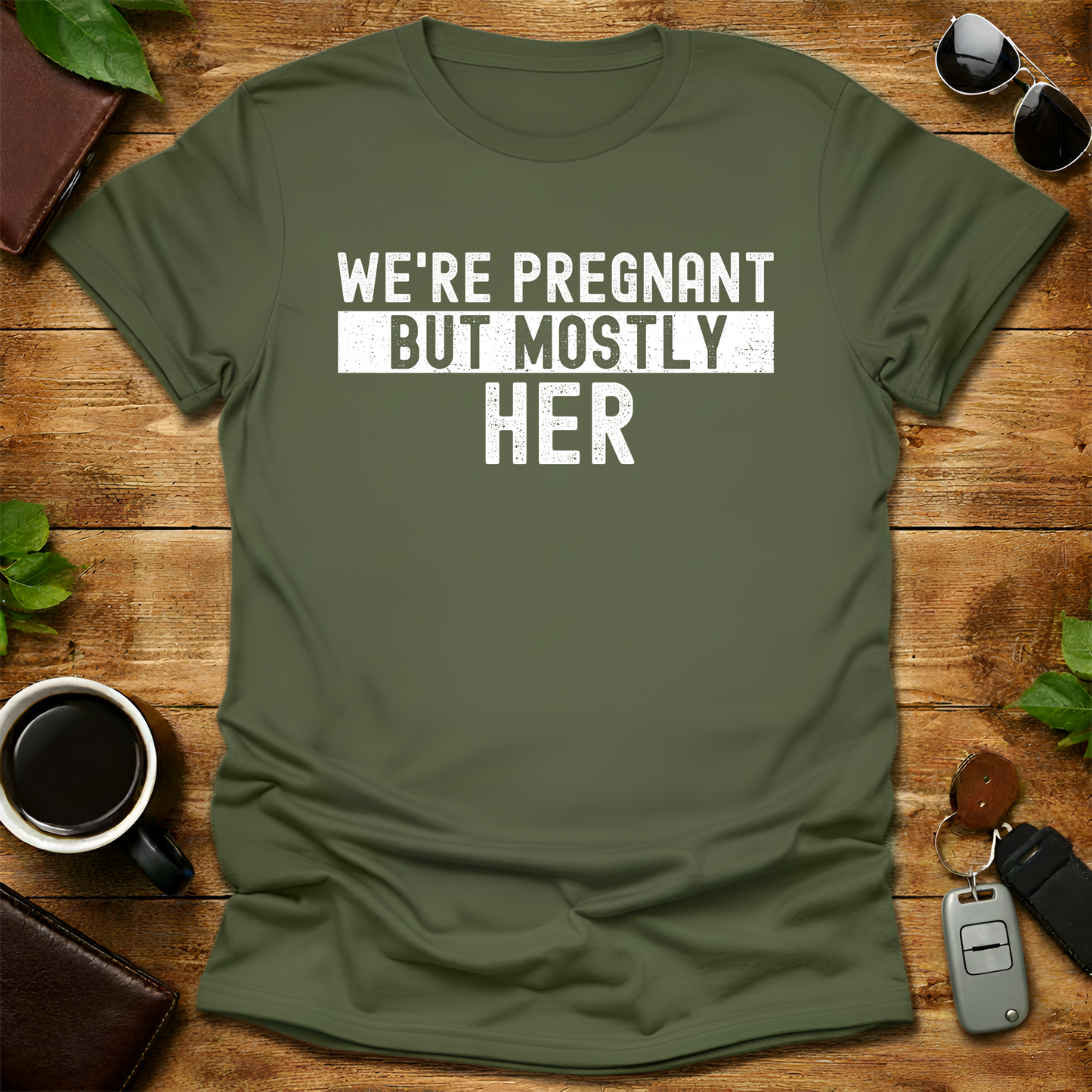 We're Pregnant Husband V3 T-Shirt