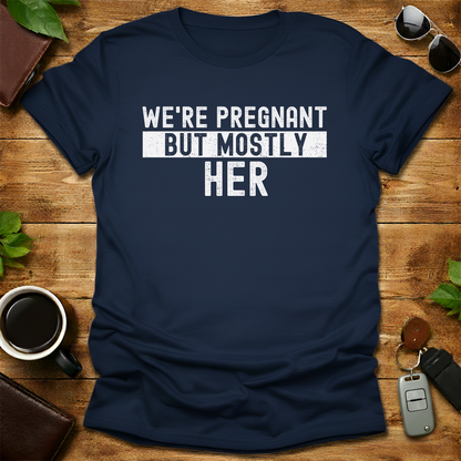 We're Pregnant Husband V3 T-Shirt