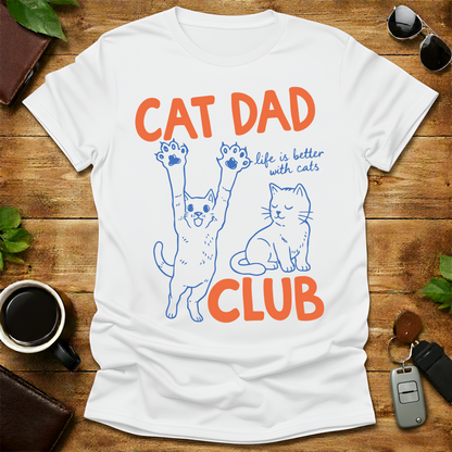 Cat Dad Club V2 T-Shirt