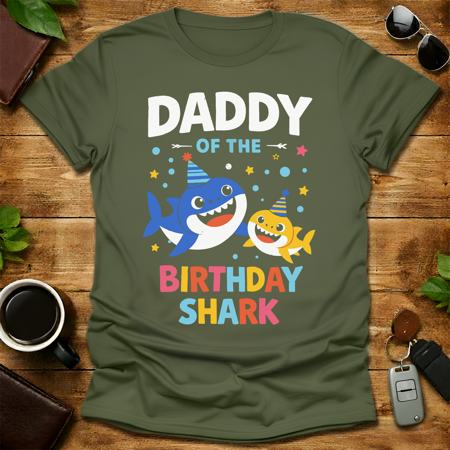 Dad of the birthday boy V3 T-Shirt