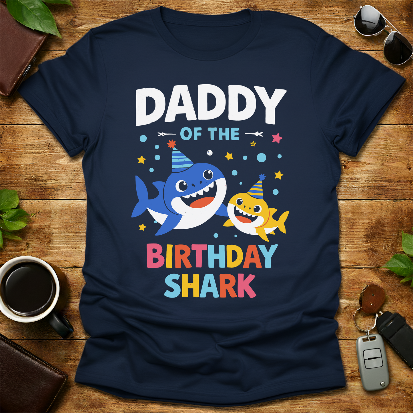 Dad of the birthday boy V3 T-Shirt
