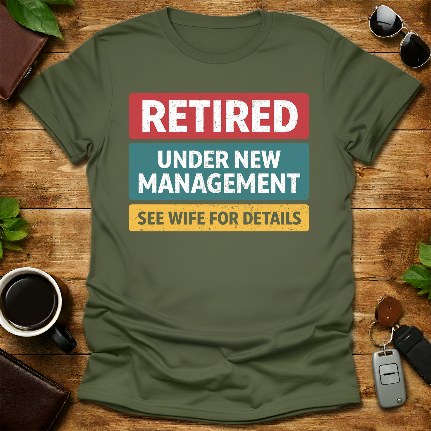 Retired Dad V2 T-Shirt