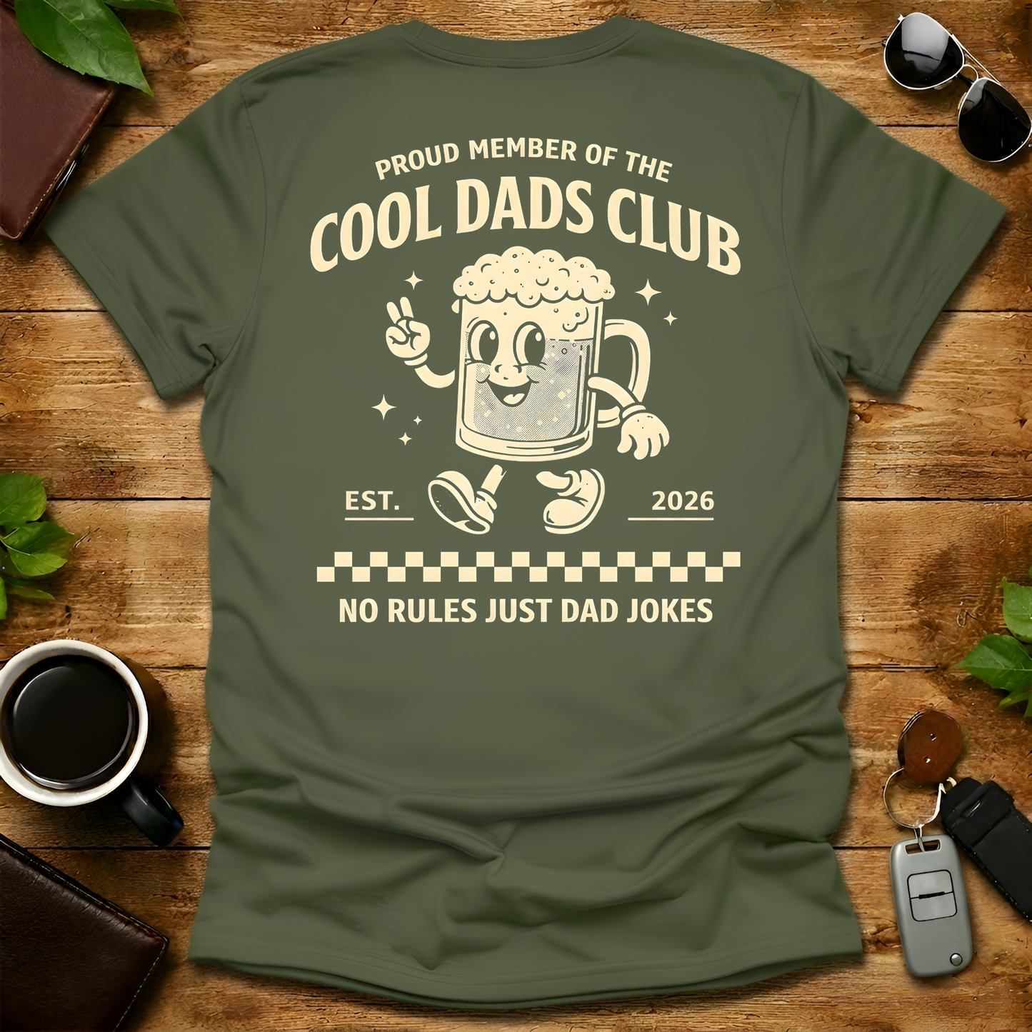 New Cool Dad Est Custome V3 T-Shirt