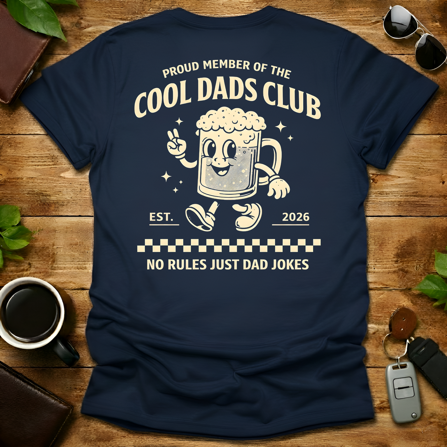 New Cool Dad Est Custome V3 T-Shirt