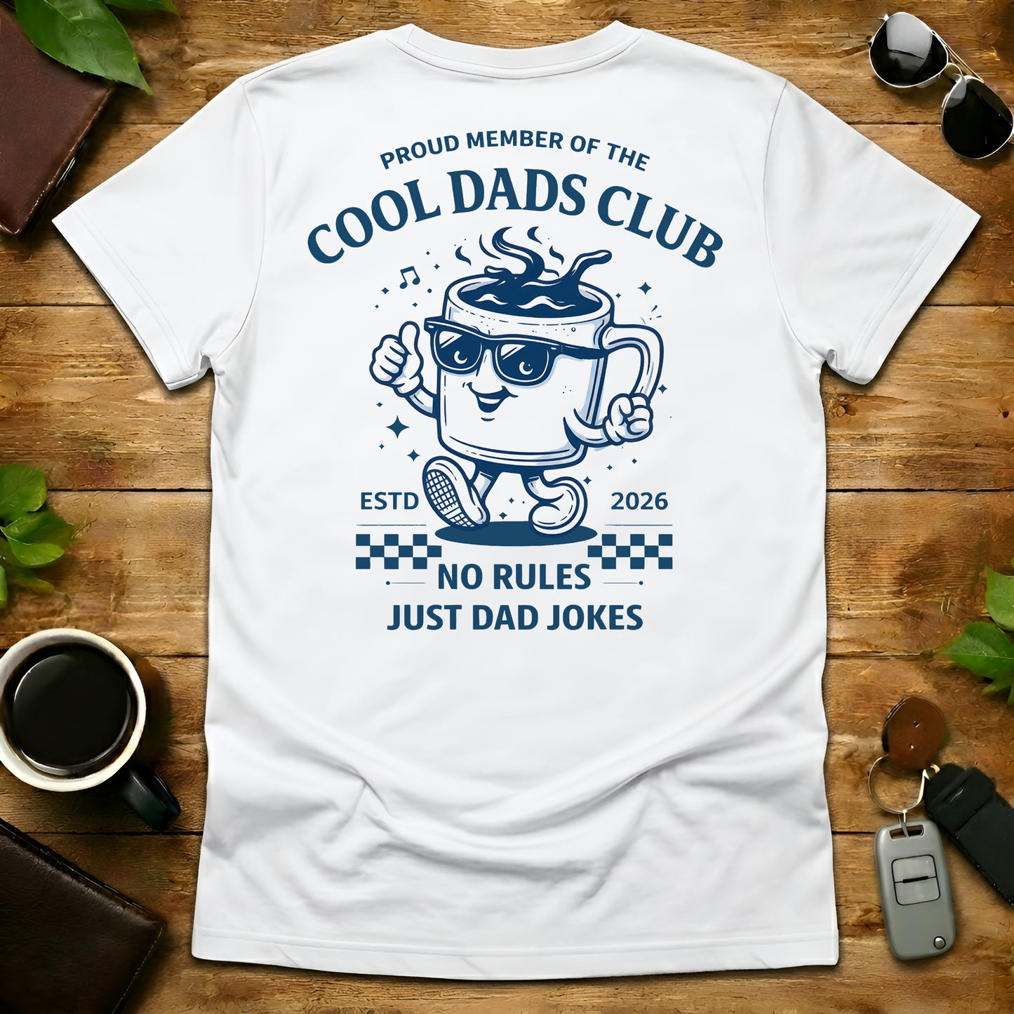 New Cool Dad Est Custome V1 T-Shirt