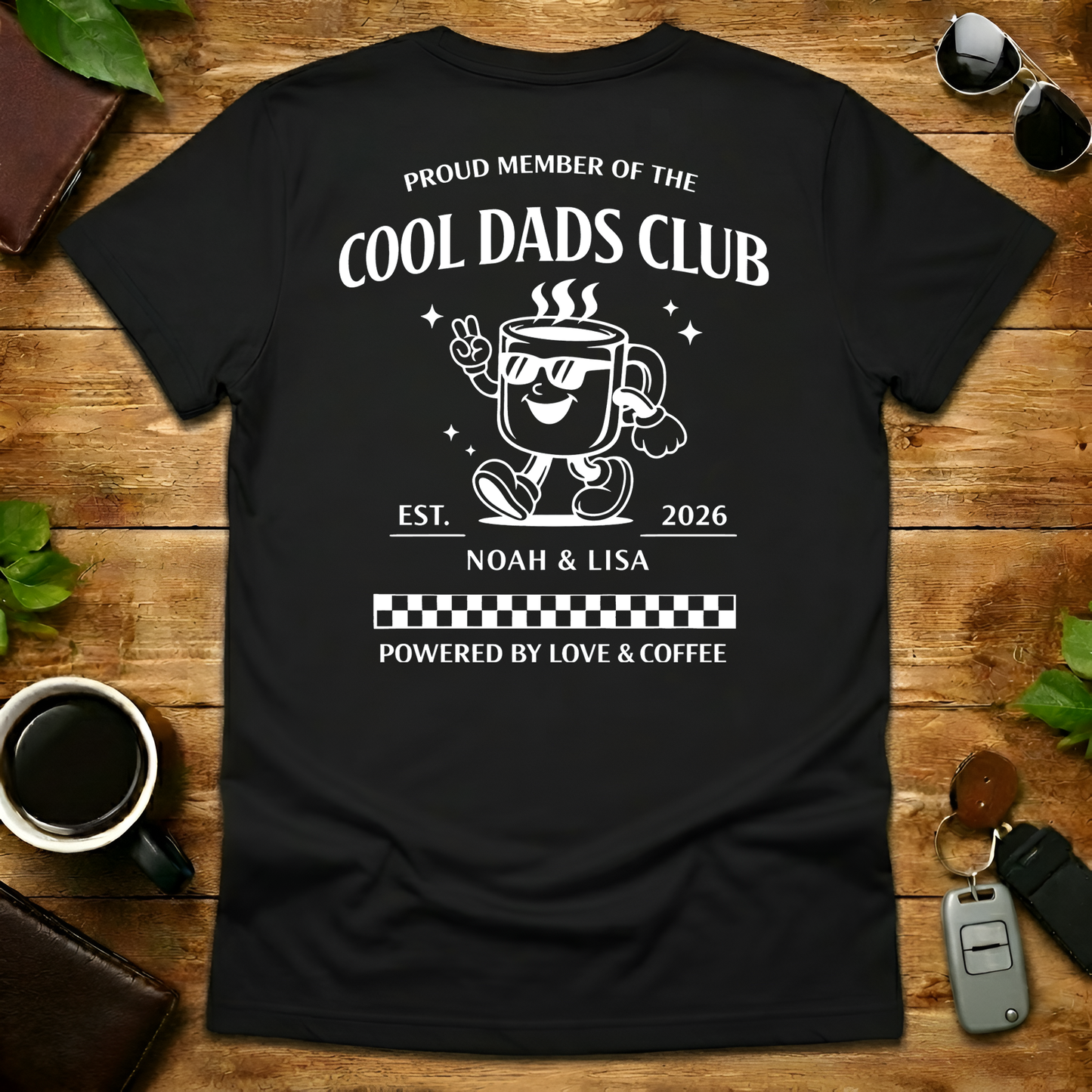 New Cool Dad Est Custome V2 T-Shirt