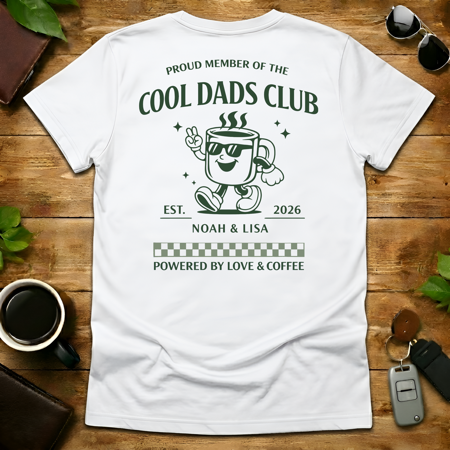 New Cool Dad Est Custome V2 T-Shirt