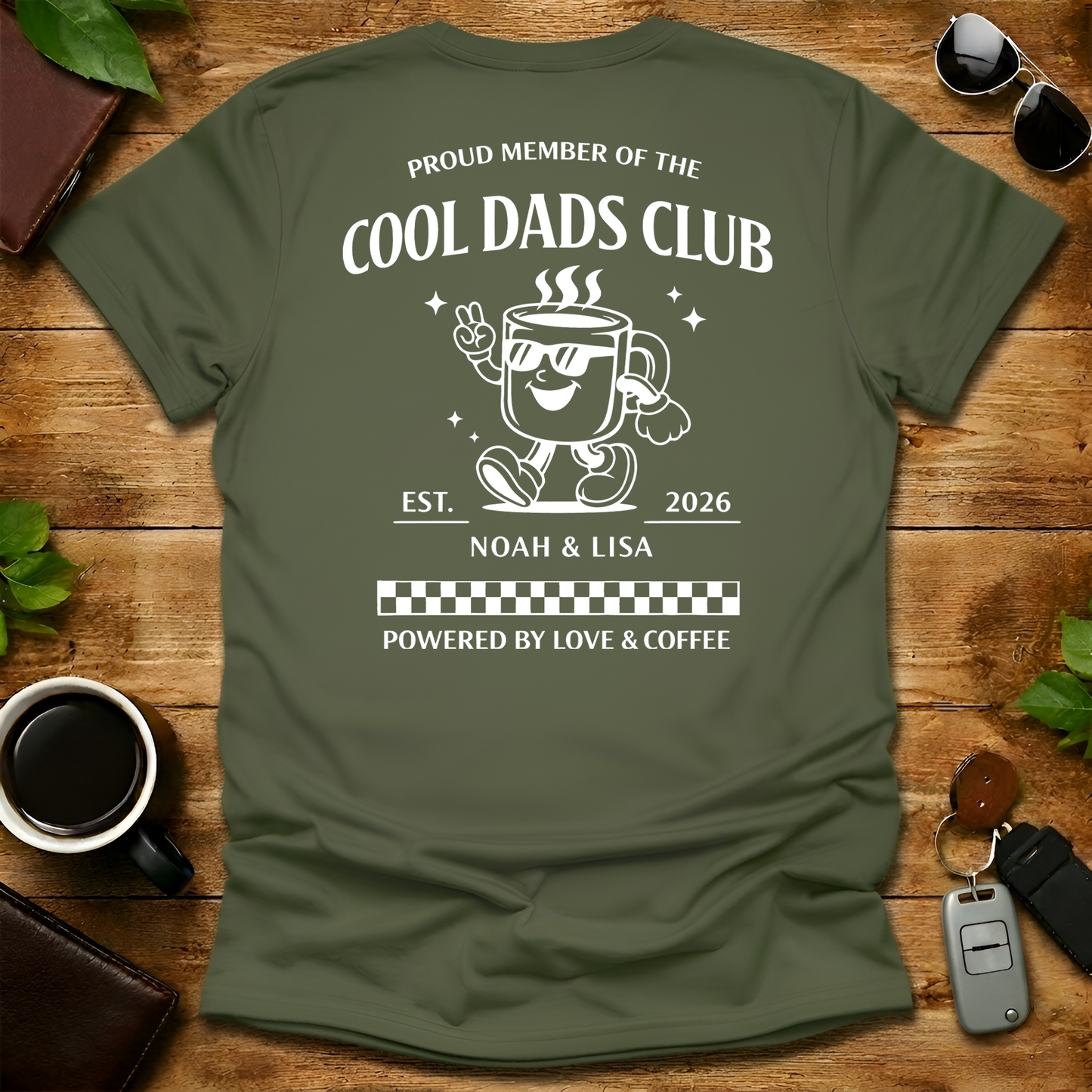 New Cool Dad Est Custome V2 T-Shirt