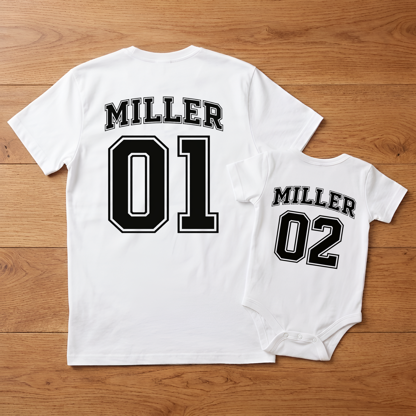 Dad baby matching 2 Sides V2 T-Shirt