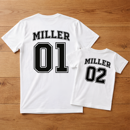 Dad baby matching 2 Sides V2 T-Shirt