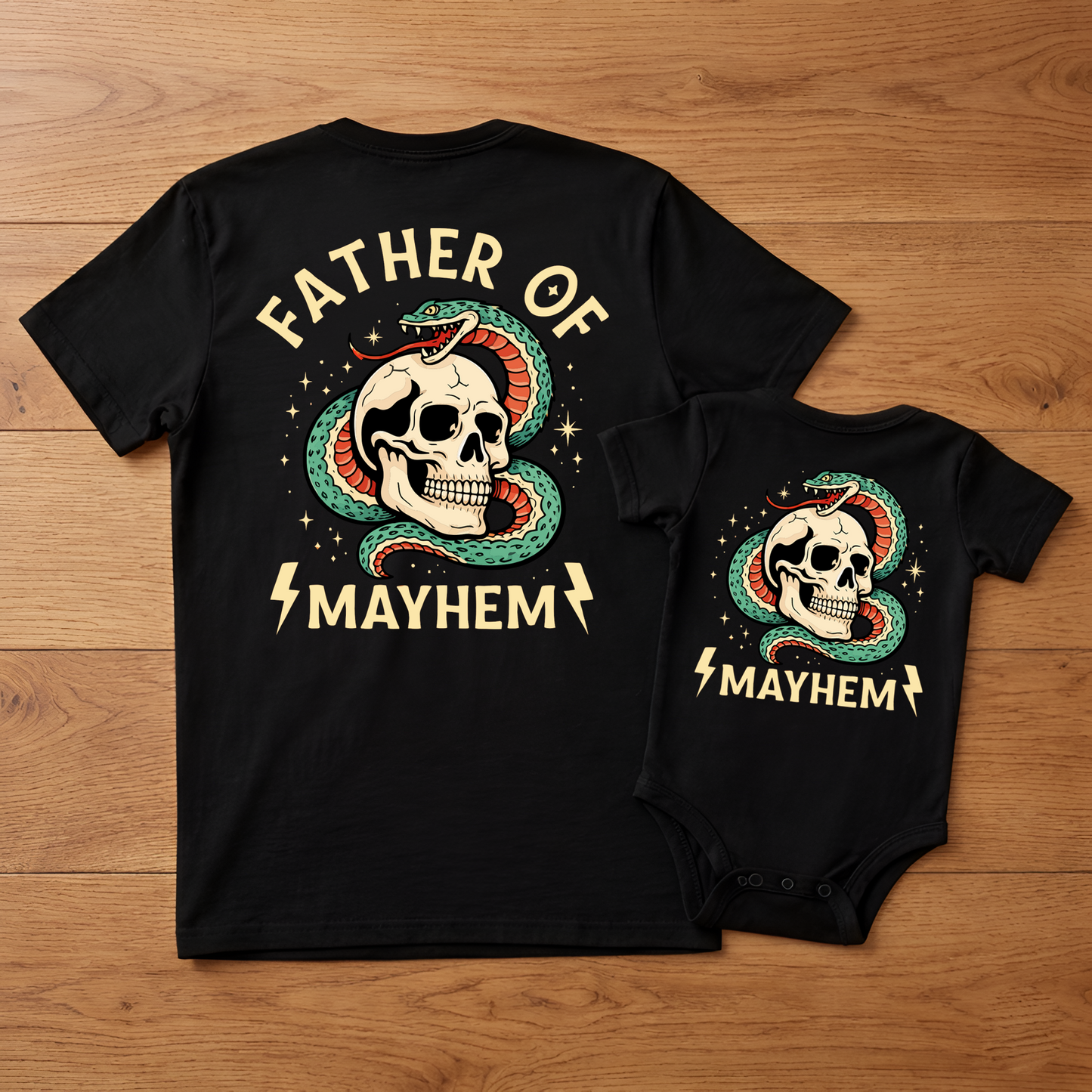 dad kids matching 2 Sides V1 T-Shirt