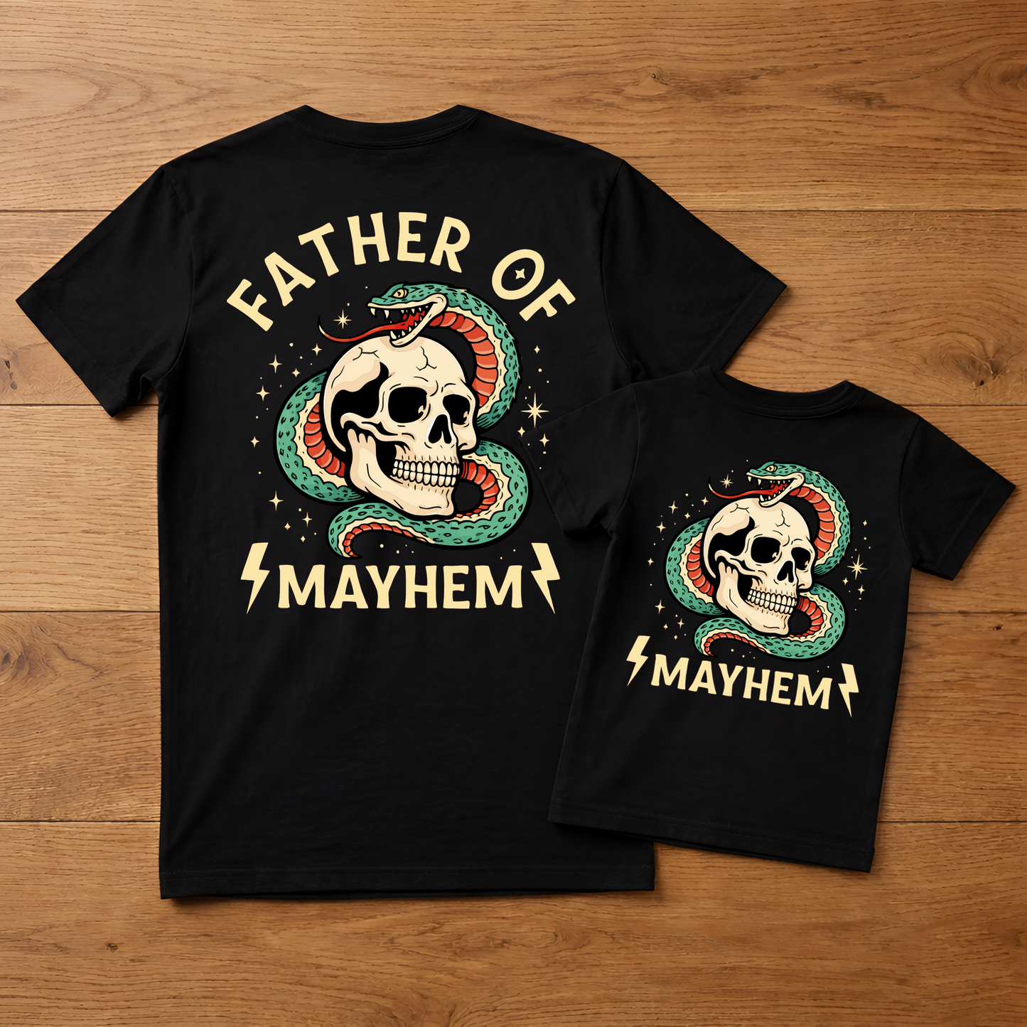 dad kids matching 2 Sides V1 T-Shirt
