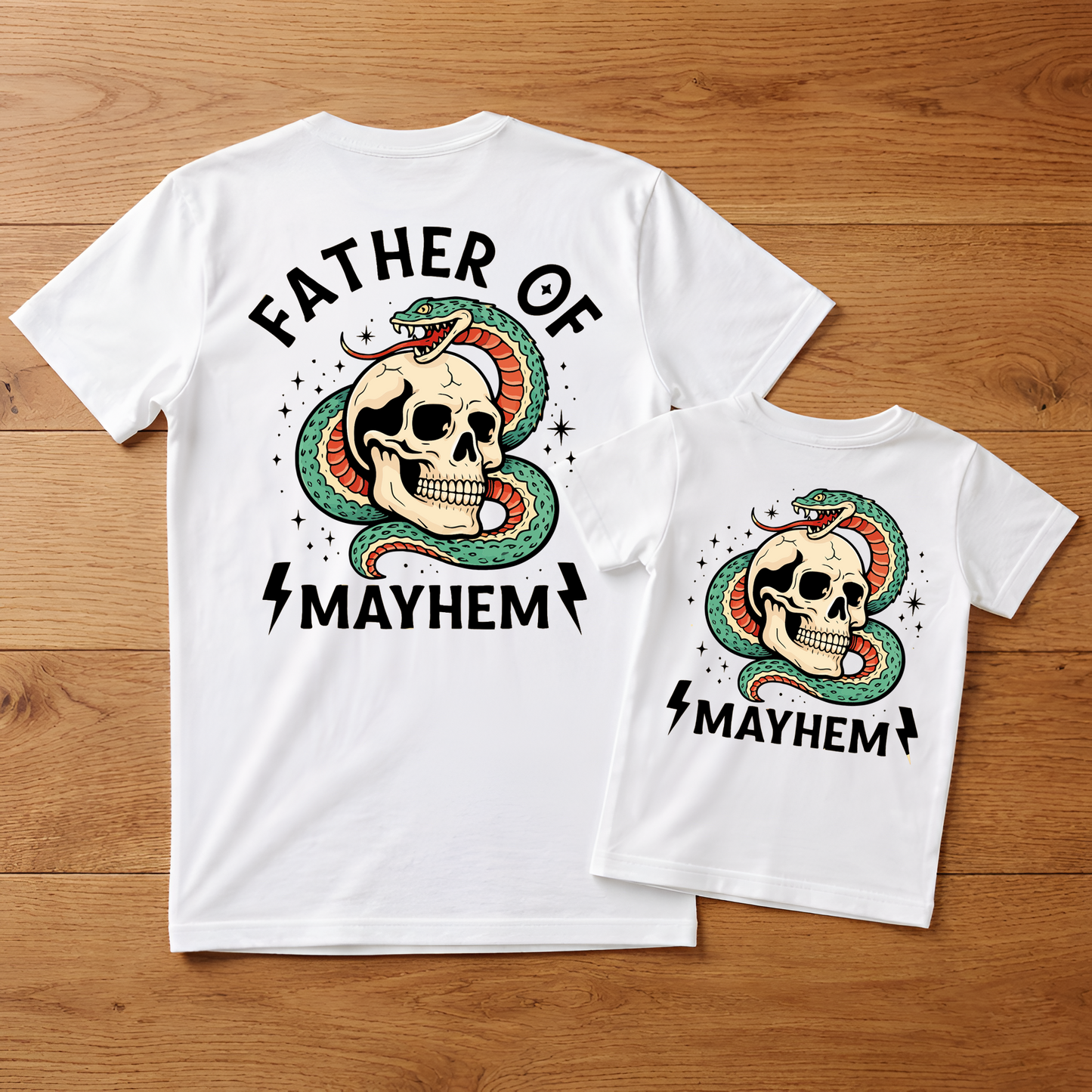 dad kids matching 2 Sides V1 T-Shirt