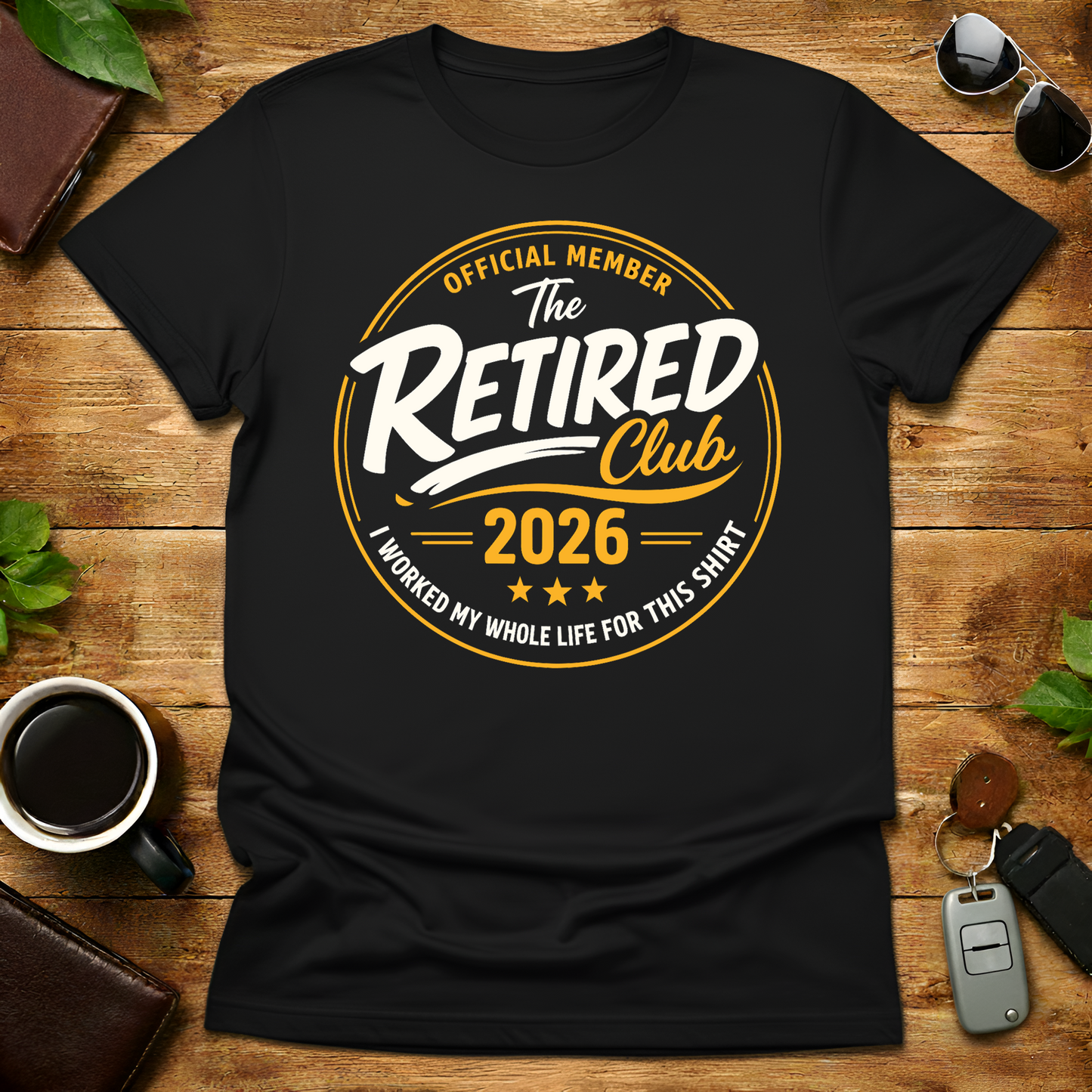 Retired Dad Retirement 2026 T-Shirt