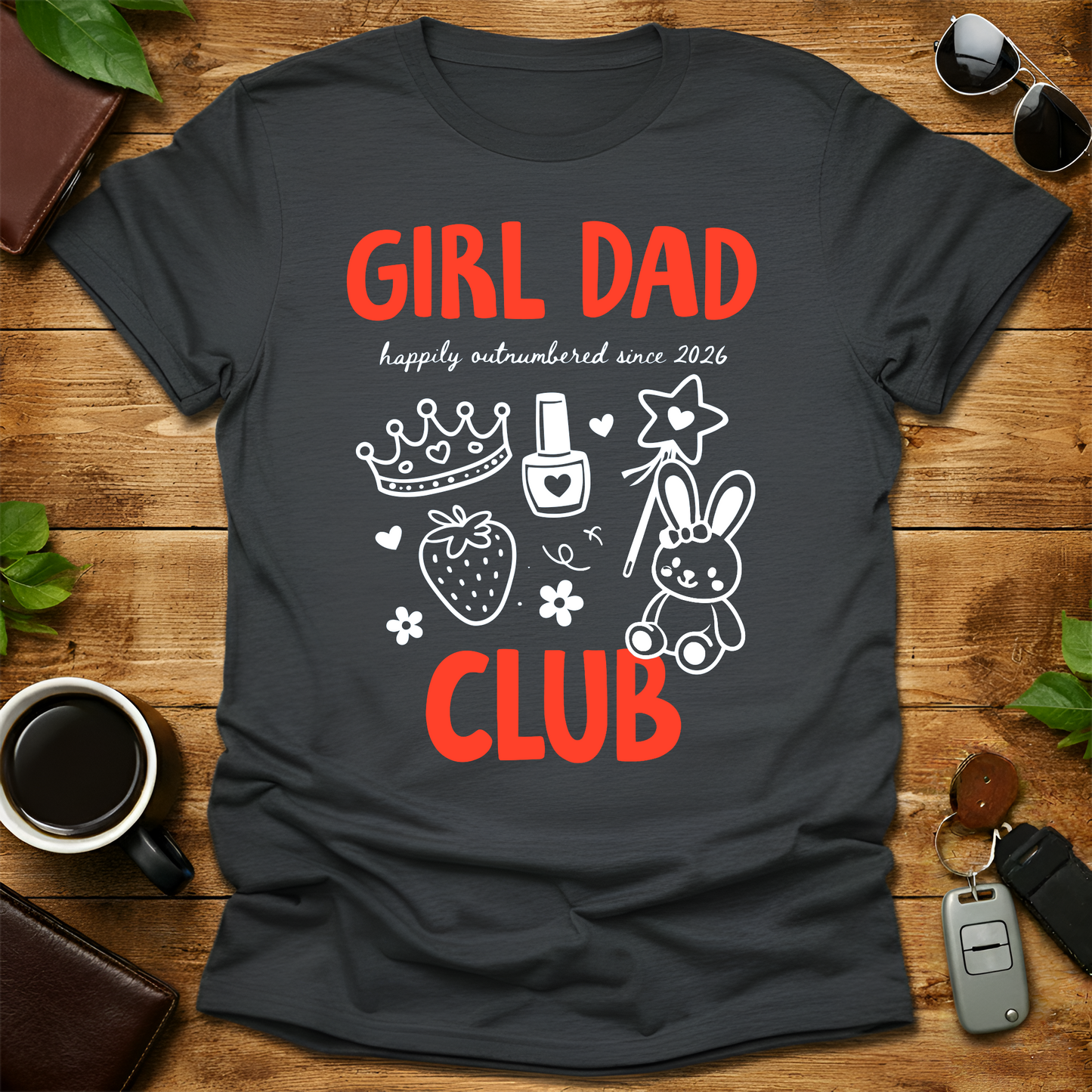 Girl Dad Club Est 2026 Shirt