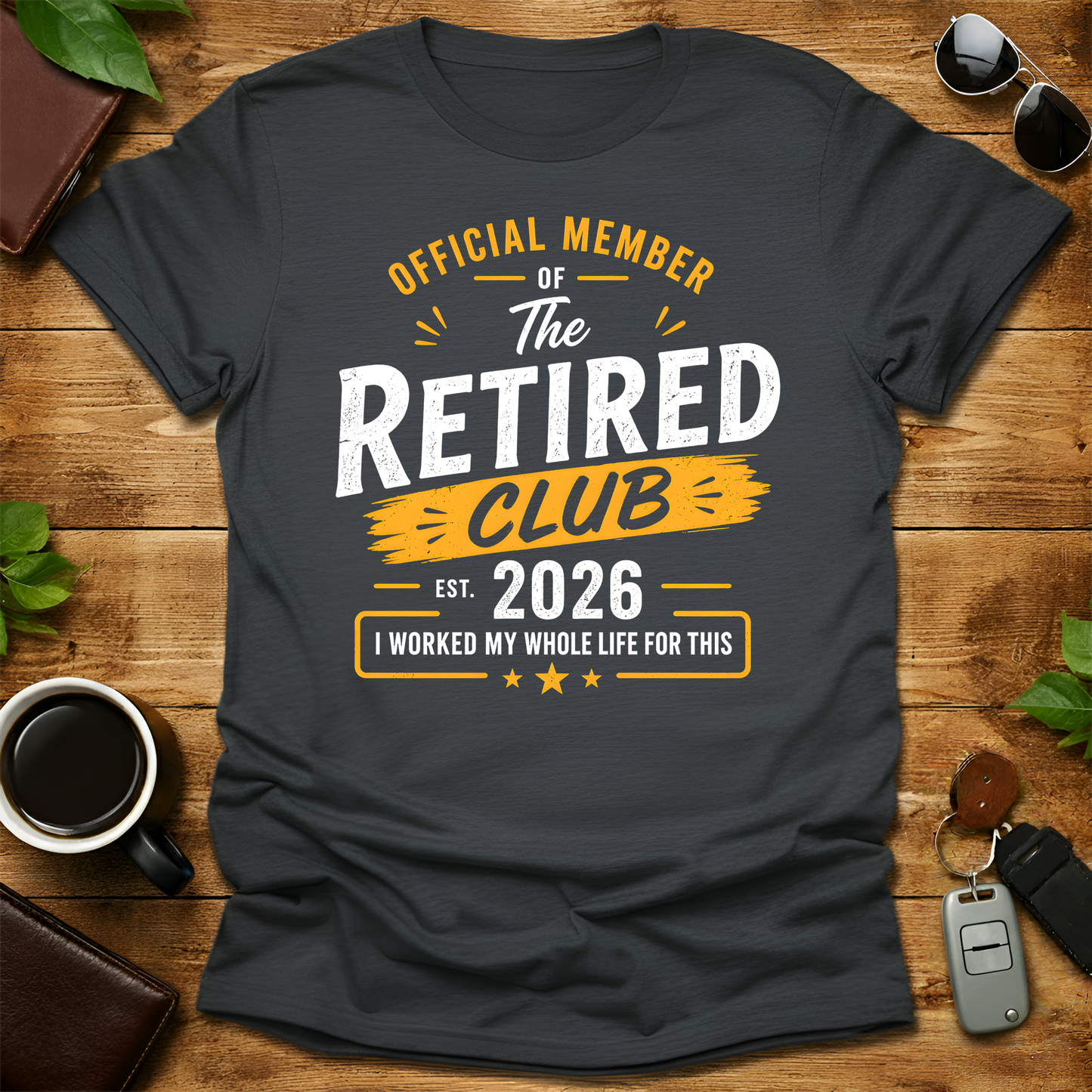 Retired Dad Retirement 2026 V2 T-Shirt