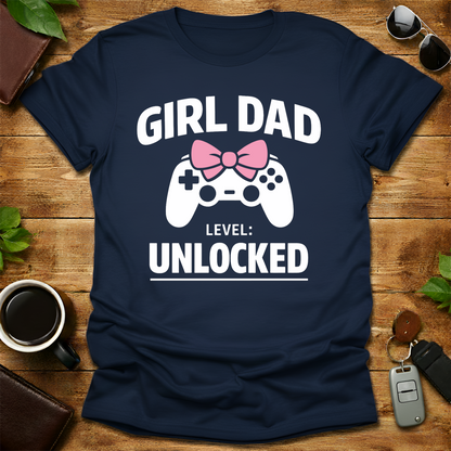 Girl Dad Gamer Father's day T-Shirt