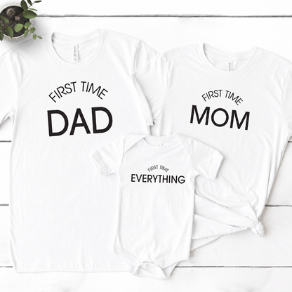First Time Family Bundle Shirts