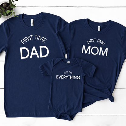 First Time Family Bundle Shirts