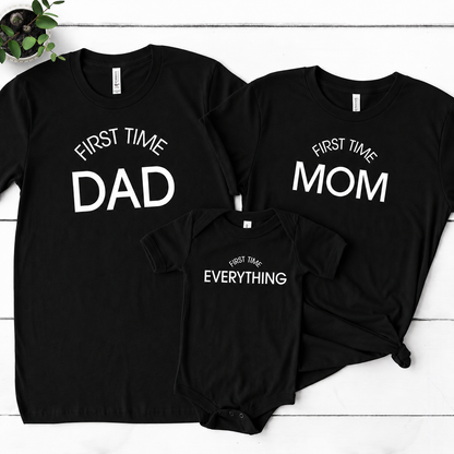 First Time Family Bundle Shirts