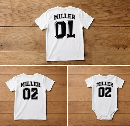 Dad baby matching 2 Sides V2 T-Shirt