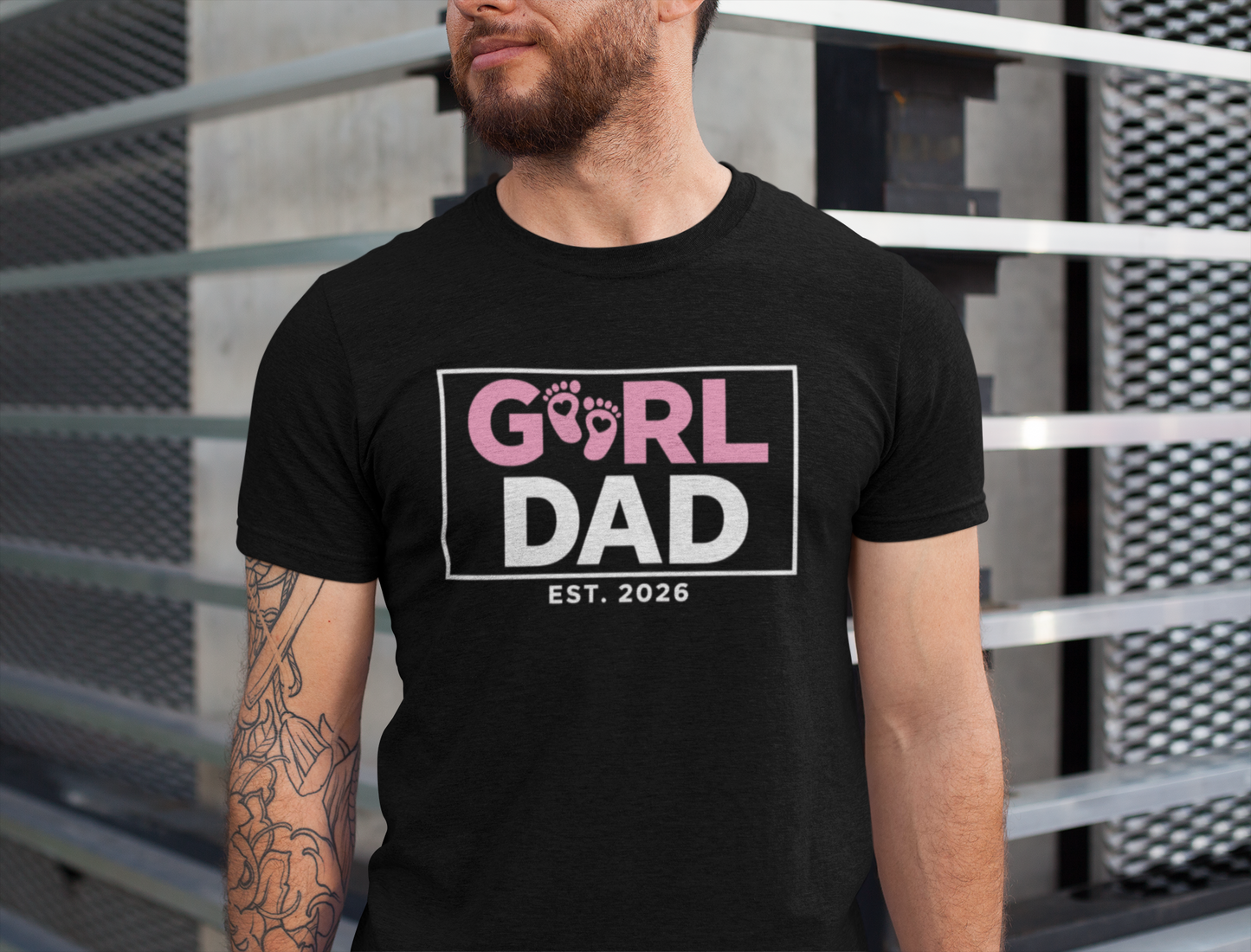 Girl Dad 2026 V2 Father's Day T-Shirt