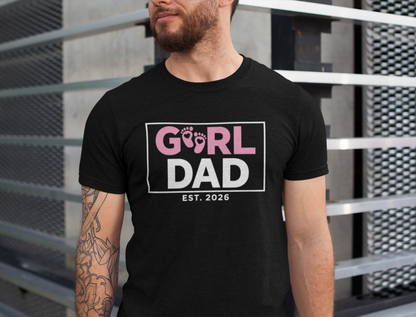 Girl Dad 2026 V2 Father's Day T-Shirt