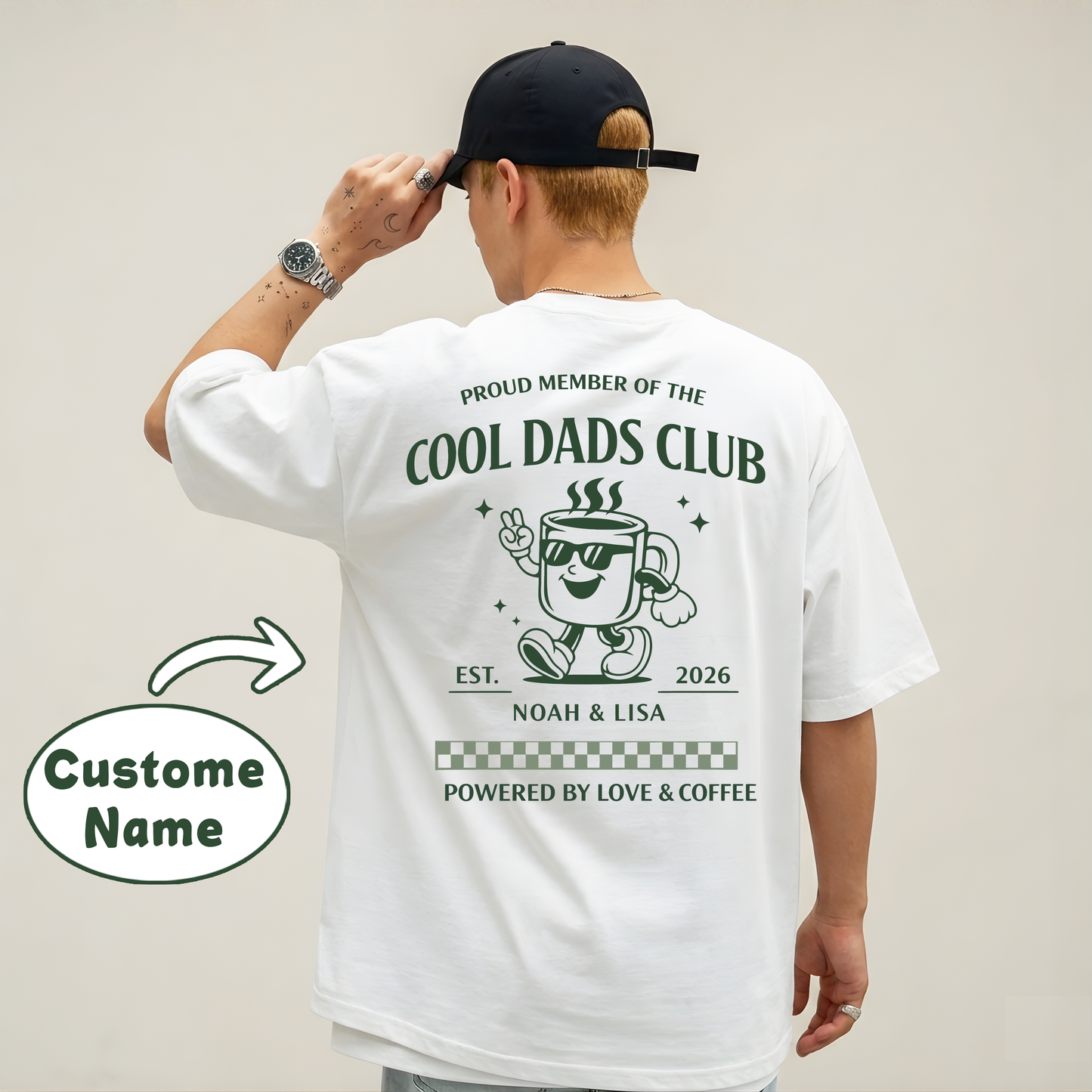 New Cool Dad Est Custome V2 T-Shirt